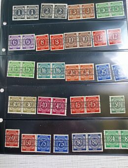 Briefmarken, ungestempelt.Erste Seite - Dresden