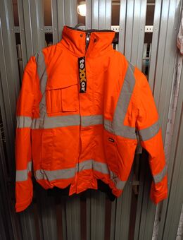 ⚠️Arbeitsjacke teXXor Warnschutz-Pilotenjacke „Whistler“ – Leuchtorange – NEU / Ungetragen & Wetterfest! ⚠️ - Bottrop