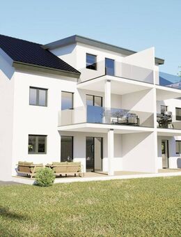 Nachhaltig leben: EG-Wohnung mit Garten im KfW40 EH QNG Standard! - Hettenshausen