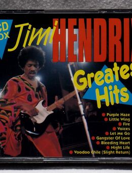 Jimi Hendrix - Greatest Hits - 3-CD-Box - 1990 Blues, R&B, Bluesrock m-/vg+ nur 6 Euro - Groß Zimmern