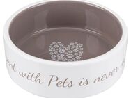 Trixie Keramiknapf Pet's Home - 300 ml, Ø 12 cm