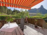 Ruhige Gartenwohnung am Waldrand mit schönem Ausblick - Oberammergau