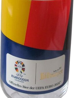 Bitburger Brauerei - Fan Glas EM 2024-0,3 l. - Motiv 1 - Doberschütz