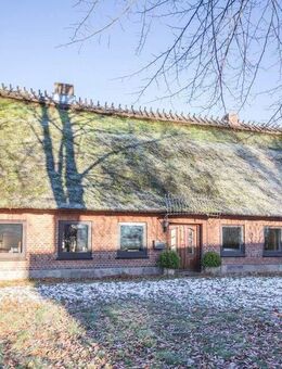 Sanierungsbedürftiges Reetdachhaus: Geschichte bewahren, Zukunft gestalten - Süderbrarup