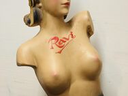 Vintage Ravi Werbe Büste aus Gips Mieder BH Reklamefigur - Köln