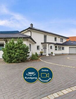 Luxus-Stadtvilla mit Gästehaus, Pool, Dachterrasse & großem Gartenparadies - Hagenburg