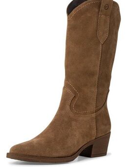 Tamaris Westernstiefel, Blockabsatz, Cowboystiefel in spitzer Form