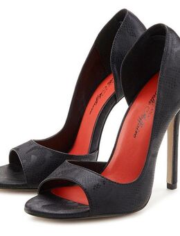 LASCANA Belle Affaire Peeptoe Pumps mit hohem Absatz, High-Heel-Sandalette Verführerischer Sommerschuh, stilvoller, offener Schuh