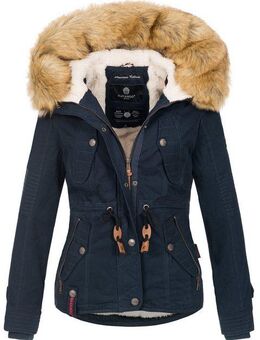 Navahoo Winterjacke Pearl mit warmem Teddyfell