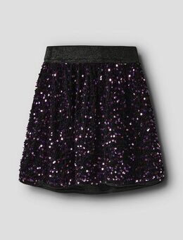 Name It Minirock NKFRUNICA SKIRT mit glitzernden Pailletten