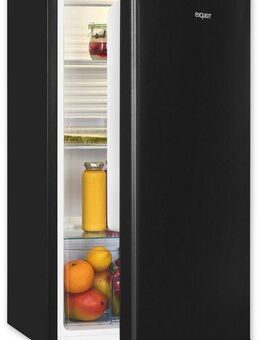 exquisit Vollraumkühlschrank KS85-V-O91E schwarz, 84,3 cm hoch, 45 cm breit, 76 L Volumen