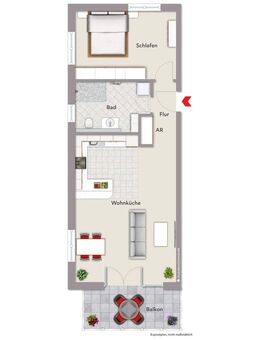 2-Zimmer-Wohnung - Lauingen (Donau)