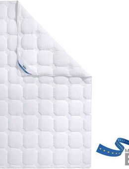 Beco Steppbett + Kopfkissen Medibett Cotton Soft, Allergiker geeignet (Hausstauballegiker), Füllung: 3D-Klimafaser (Polyester), 1x Bettdecke 135x200 cm & 1x Kopfkissen 80x80 cm