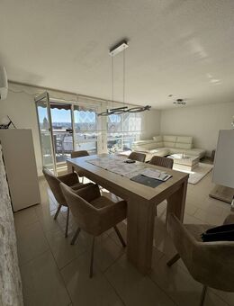 Gepflegte 4-Zimmer-Wohnung mit Balkon, Garage und Weitblick in Pforzheim-Brötzingen - Pforzheim