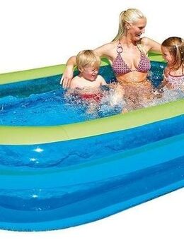 Familien Pool 200x150x50 inkl. Fußpumpe in sehr gutem Zustand - Landau (Pfalz)