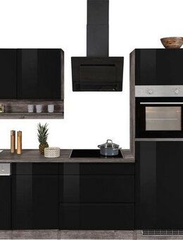 KOCHSTATION Küchenzeile KS-Virginia, Breite 390 cm, mit Glaskeramik-oder Induktionskochfeld