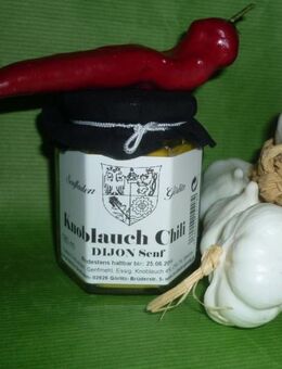 Knoblauch Senf mit Wodka 180ml u. scharfem Cayenne - Görlitz Zentrum