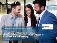 Hausleitung (m/w/d) für eines unserer gemeinschaftlich geführten Wohnhäuser für Menschen mit Behinderung - Offenburg