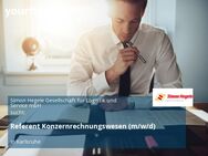 Referent Konzernrechnungswesen (m/w/d) - Karlsruhe