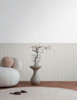 living walls Vliestapete Wallpanel Tapete Wandpaneele Mustertapete Holzpaneele Natur, strukturiert, matt, (1 St), Vliestapete Holz-Optik für Schlafzimmer Küche Wohnzimmer Wandpaneele