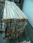 Kantholz, Afzelia, Zaumpfahl Unterlegholz, 80 X 60 mm 2000 mm in 32689