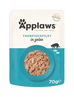 Sparpaket Applaws Pouch in Jelly 32 x 70 g - Thunfisch