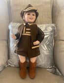 Porzellan Puppe Nr. 9 im Vintage Look (Antik-Optik) in 83026