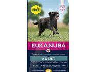 3 kg gratis! 18 kg Eukanuba Breed Huhn - Adult Large