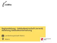 Regionsleitung - Gebäudewirtschaft (m/w/d) Abteilung Gebäudeunterhaltung - Mainz