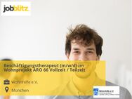 Beschäftigungstherapeut (m/w/d) im Wohnprojekt ARO 66 Vollzeit / Teilzeit - München