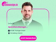 Operations Manager (m/w/d) - Hörselberg-Hainich