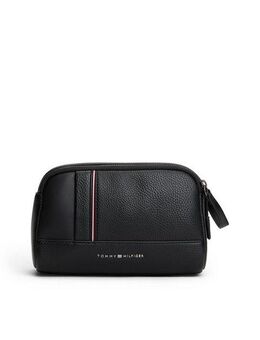 Tommy Hilfiger Kulturbeutel TH CENTRAL WASHBAG, Reise, Men Waschbeutel mit farbiger Paspellierung