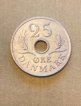 Umlaufmünze Dänemark 25 Öre 1967 - Alzey
