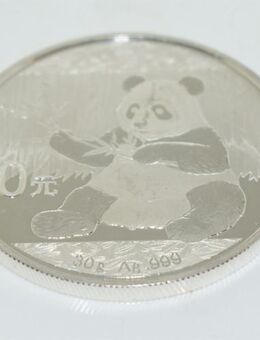 10 Yan 2017 China Panda Material Feingehalt 999/1000 - Herne