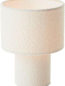 LeGer Home by Lena Gercke Tischleuchte Debora, ohne Leuchtmittel, Teddy-Stoff, Höhe 30 cm, Ø 23 cm, E27