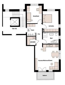 Attraktive 3 Zi. Neubauwohnung mit Balkon - viel Komfort! - Fürth