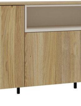 FORTE Sideboard Galactique, Sideboard, Grifflos, Push To Open, Stauraum