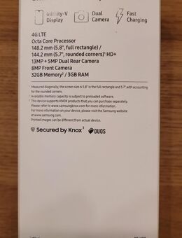 Samsung Galaxy 20e, mit Zubehör, im original Karton, incl. Schutzhülle - Essen