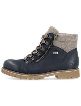 Remonte Remonte Stiefelette Veloursleder Schnürstiefelette