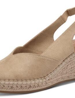 Tamaris Slingpumps, Keilabsatz, Plateau, Sandale, Sommerschuh, in schmaler Form