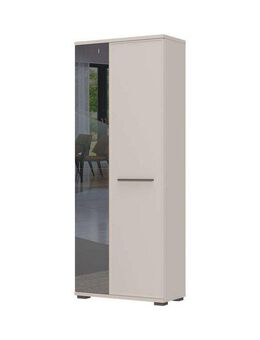 Places of Style Garderobenschrank Opera, Kleiderschrank (1-St., (H/B/T): 194/76/36cm) UV-lackiert, hochwertige Beschläge, Soft-Close Funktion