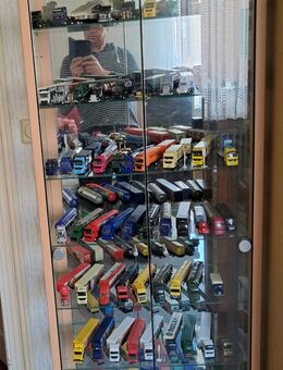 Vitrine mit LKW Sammlung - Bassum