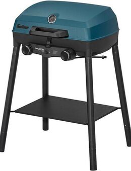 Enders® Gasgrill Campinggrill Explorer II PRO, robustes Gehäuse und Garhaube aus langlebigem und leichtem Aluguss