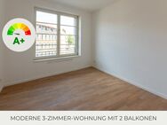 ** Moderne 3 Zimmer-Wohnung | 2 Balkone | hochwertiger Parkettboden | Offene Küche | Gäste-WC ** - Leipzig