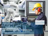 Maschineneinrichter für CNC-Bearbeitungsmaschinen (m/w/d) - Ahlen