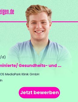 Examinierte/ Gesundheits- und Krankenpfleger/in oder Altenpfleger/in (m/w/d) - Köln