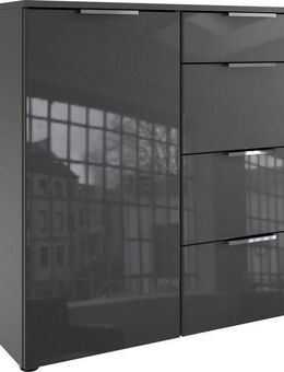 Wimex Kombikommode Level36 C by fresh to go, mit Glaselementen auf der Front, soft-close Funktion, 81cm breit