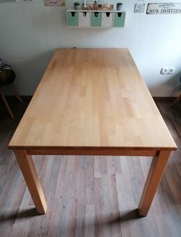Ess-Tisch Buche massiv 160( 200) x 80 cm - Haltern (See) Zentrum