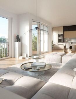 Penthouse direkt am Wasser: Neubau auf Insel Eiswerder * Große Dachterrasse + Stellplatz + 2 Bäder - Berlin