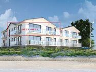 Traumhafte ca. 129 m², 4-5 Zimmer Premium Strandwohnung, 1. Strandreihe, direkter Meerblick, Kamin, 2 Balkone! - Glowe